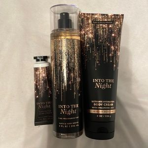 Bath and Body Works - Into the Night - Fine Mist, Body Lotion, and Hand Lotion